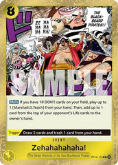 Zehahahahaha! - OP16-116 - Rare - The Time of Battle