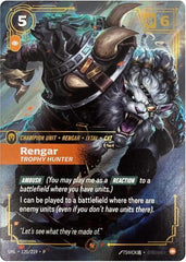 Rengar, Trophy Hunter - 120/219 - Promo - Riftbound Organized Play Promotional Cards