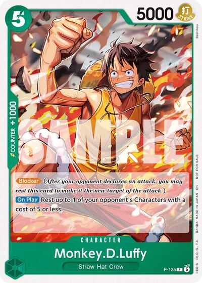 Monkey.D.Luffy (OP16 Release Event) - P-135 - Promo - One Piece Promotion Cards