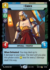 Enoch - Solemn Servant - 27/264 - Rare - Ashes of the Empire