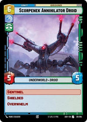 Scorpenek Annihilator Droid - 29/264 - Uncommon - Ashes of the Empire