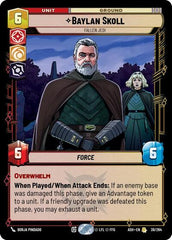 Baylan Skoll - Fallen Jedi - 39/264 - Rare - Ashes of the Empire