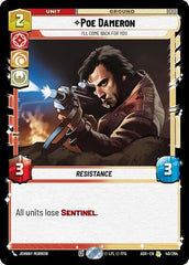 Poe Dameron - I'll Come Back For You - 40/264 - Rare - Ashes of the Empire