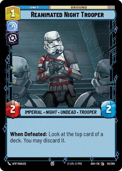 Reanimated Night Trooper - 45/264 - Common - Ashes of the Empire
