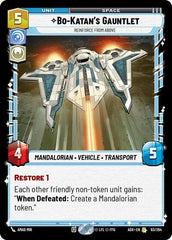 Bo-Katan's Gauntlet - Reinforce from Above - 63/264 - Rare - Ashes of the Empire