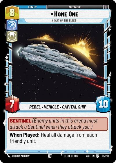 Home One - Heart of the Fleet - 65/264 - Uncommon - Ashes of the Empire