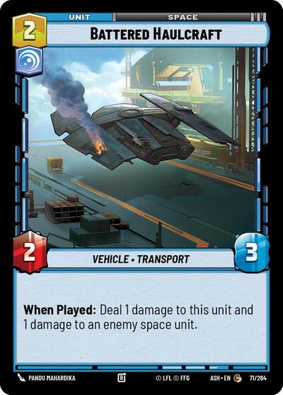 Battered Haulcraft - 71/264 - Common - Ashes of the Empire