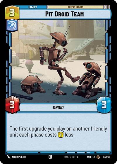 Pit Droid Team - 75/264 - Common - Ashes of the Empire