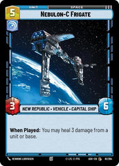 Nebulon-C Frigate - 81/264 - Common - Ashes of the Empire