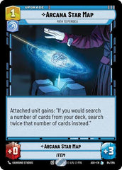 Arcana Star Map - Path to Peridea - 84/264 - Legendary - Ashes of the Empire