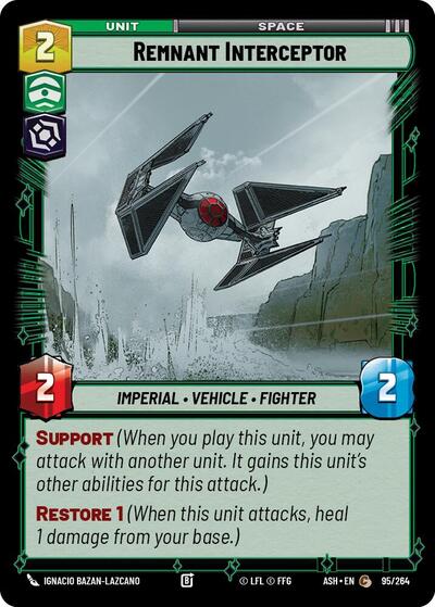 Remnant Interceptor - 95/264 - Common - Ashes of the Empire