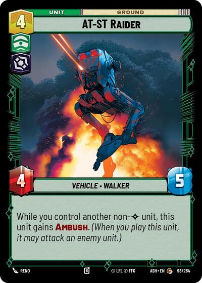 AT-ST Raider - 98/264 - Common - Ashes of the Empire