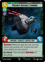Gozanti Assault Carrier - 99/264 - Uncommon - Ashes of the Empire