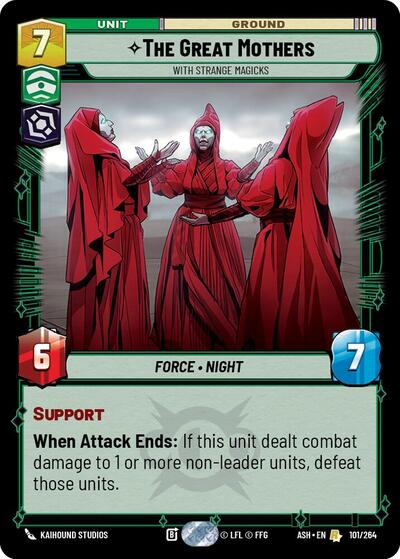 The Great Mothers - With Strange Magicks - 101/264 - Rare - Ashes of the Empire