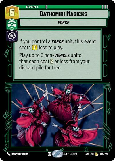 Dathomiri Magicks - 104/264 - Rare - Ashes of the Empire