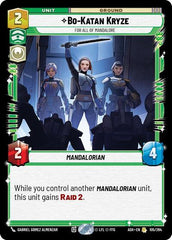 Bo-Katan Kryze - For All of Mandalore - 105/264 - Rare - Ashes of the Empire