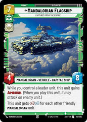 Mandalorian Flagship - Captured from the Empire - 113/264 - Uncommon - Ashes of the Empire