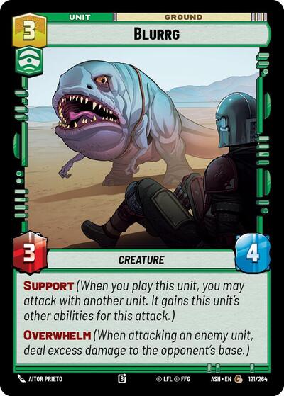 Blurrg - 121/264 - Common - Ashes of the Empire