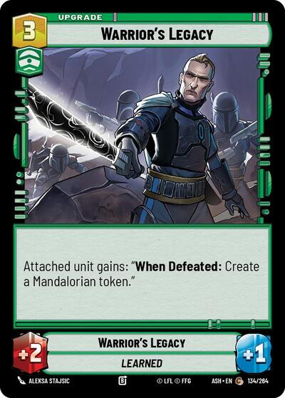 Warrior's Legacy - 134/264 - Common - Ashes of the Empire