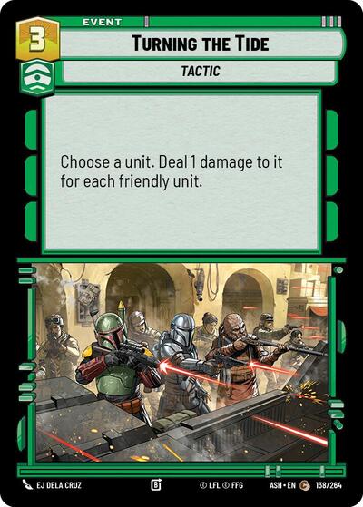 Turning the Tide - 138/264 - Common - Ashes of the Empire