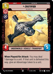 Justifier - Relentless - 146/264 - Uncommon - Ashes of the Empire