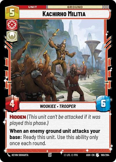 Kachirho Militia - 160/264 - Uncommon - Ashes of the Empire