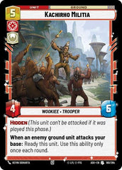 Kachirho Militia - 160/264 - Uncommon - Ashes of the Empire