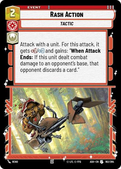 Rash Action - 162/264 - Uncommon - Ashes of the Empire