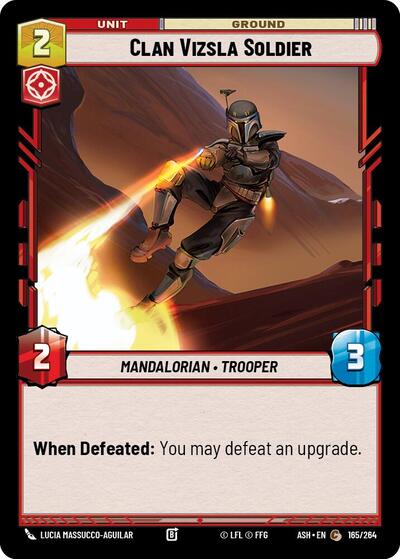 Clan Vizsla Soldier - 165/264 - Common - Ashes of the Empire
