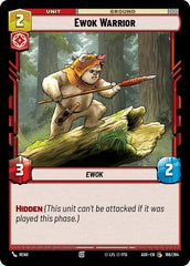 Ewok Warrior - 166/264 - Common - Ashes of the Empire