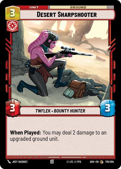 Desert Sharpshooter - 170/264 - Common - Ashes of the Empire