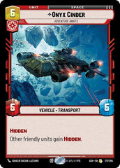 Onyx Cinder - Adventure Awaits - 177/264 - Rare - Ashes of the Empire