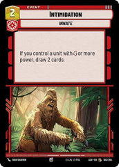 Intimidation - 185/264 - Common - Ashes of the Empire