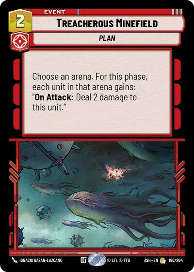 Treacherous Minefield - 186/264 - Rare - Ashes of the Empire