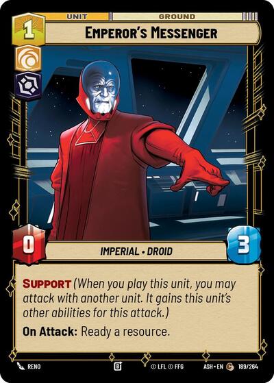 Emperor's Messenger - 189/264 - Common - Ashes of the Empire