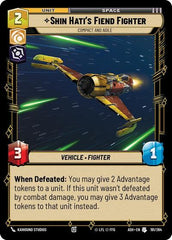 Shin Hati's Fiend Fighter - Compact and Agile - 191/264 - Uncommon - Ashes of the Empire