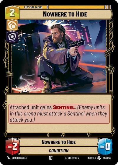 Nowhere to Hide - 198/264 - Uncommon - Ashes of the Empire