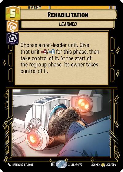 Rehabilitation - 200/264 - Rare - Ashes of the Empire