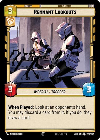 Remnant Lookouts - 220/264 - Uncommon - Ashes of the Empire
