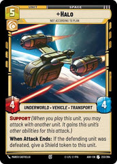 Halo - Not According to Plan - 223/264 - Uncommon - Ashes of the Empire
