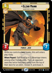 Elzar Mann - Haunted by a Vision - 224/264 - Legendary - Ashes of the Empire