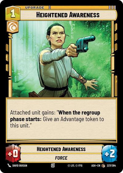 Heightened Awareness - 227/264 - Common - Ashes of the Empire