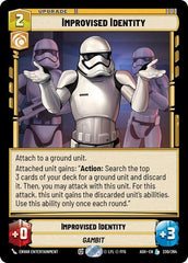 Improvised Identity - 230/264 - Legendary - Ashes of the Empire