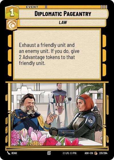Diplomatic Pageantry - 231/264 - Common - Ashes of the Empire