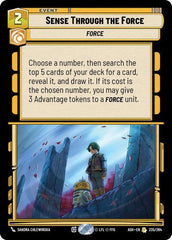 Sense Through the Force - 235/264 - Rare - Ashes of the Empire