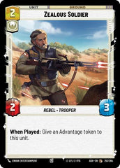 Zealous Soldier - 251/264 - Common - Ashes of the Empire