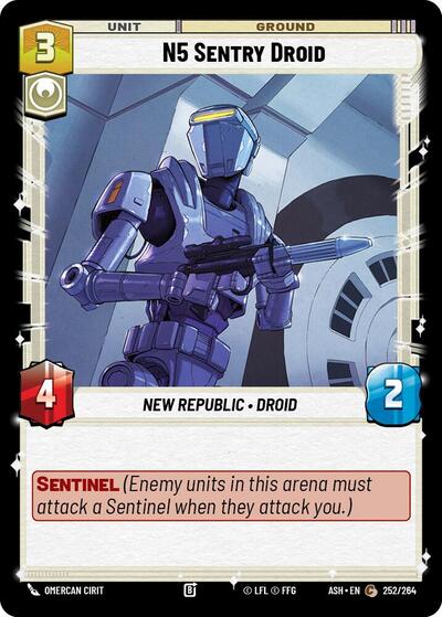 N5 Sentry Droid - 252/264 - Common - Ashes of the Empire