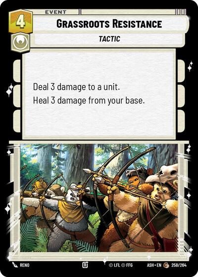Grassroots Resistance - 258/264 - Common - Ashes of the Empire