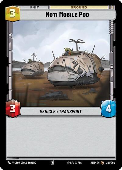 Noti Mobile Pod - 261/264 - Common - Ashes of the Empire