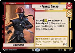 Fennec Shand - Ready for War - 2/264 - Rare - Ashes of the Empire